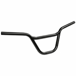 MANUBRIO BMX IN FERRO NERO 190MM DIAMETRO 22.2MM