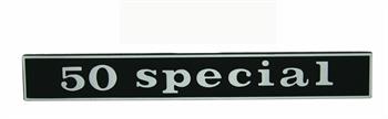 TARGHETTA VESPA 50 SPECIAL POSTERIORE r.o.152511