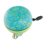 CAMPANELLO DOODLE GRAFICA VERDE