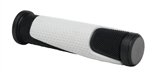 MANOPOLE DOPPIA DENSITA' 125mm NERO/BIANCO