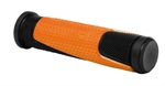 MANOPOLE DOPPIA DENSITA' 125mm NERO/ARANCIO
