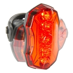 FANALINO 5 SUPERLEDS ROSSI 3 FUNZIONI RUOTA 90°