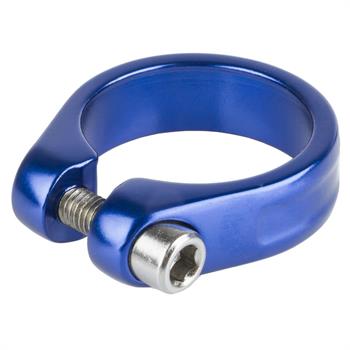 BLOCCAGGIO SELLA ALLOY 31.8mm BLU ANODIZZATO