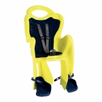 SEGGIOLINO POST.B-ONE ATTACCO AL PORTAPACCO GIALLO REFLEX