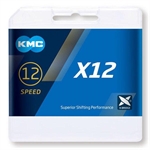 CATENA KMC 12V X12 SILVER 126M