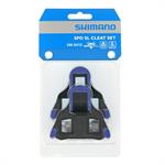 TACCHETTE PEDALI SHIMANO SPD-SL SH12 BLU 2 GRADI