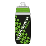 BORRACCIA CICLO 650ml TOP RIDER NERO/VERDE