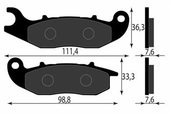 PASTIGLIE PIAGGIO LIBERTY IGET 50>150-HONDA PCX 125 2019