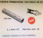 CHIAVE CANDELA 115X16 PIAGGIO VESPA PRIMAVERA