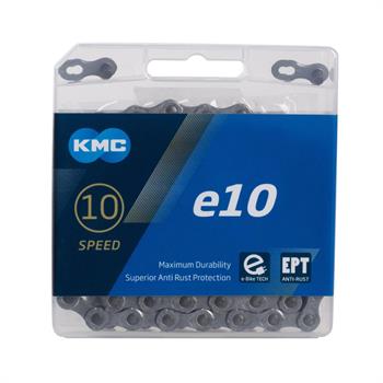 CATENA KMC 10V E10 EPT E-BIKE ANTIRUGGINE 136M GREY