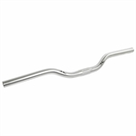 MANUBRIO TRK ALLOY SILVER 22.2/25.4MM  600MM
