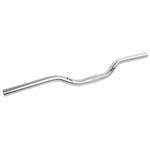 MANUBRIO TRK ALLOY SILVER 22.2/25.4MM  600MM