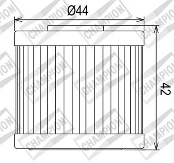 FILTRO OLIO HF566 KYMCO DOWNTOWN 125/200/300 r.o.KY00115058