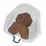 SEGGIOLINO ANTERIORE SOLE ATTACCO ALLO STERZO MAX 15KG BIANC