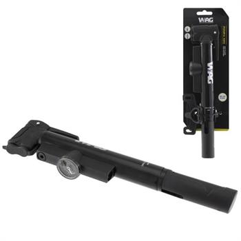 POMPA MINI EASY PLUS TELESCOPICA CON MANOMETRO 120PSI/8BAR