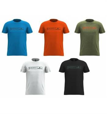 T-SHIRT SCOTT NO SHORTCUTS TG.VARIE COLORI VARI