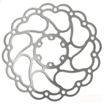 DISCO FRENO ARIES 160mm SILVER