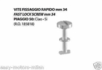 VITE FISSAGGIO FIANCATE CIAO-SI 34mm r.o.185818