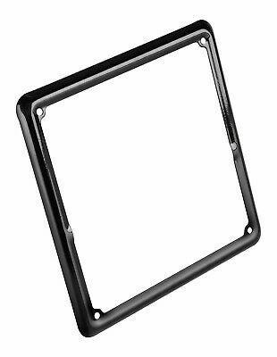 CORNICE TARGA NERO ACCIAO 170x170cm