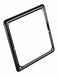 CORNICE TARGA NERO ACCIAO 170x170cm