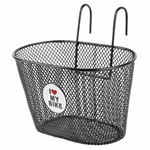 CESTINO PER CICLO BIMBO NERO 24x15x14,5 cm
