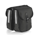 BORSA BAULETTO IN TESSUTO COLORE NERO