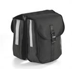 BORSA BAULETTO IN TESSUTO COLORE NERO