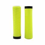 MANOPOLE MTB ERGO 135X22MM CON BLOCCAGGIO GIALLO FLUO