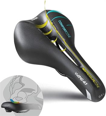 SELLA TRK/MTB UOMO WENS 4.1 GEL E FORO ANATOMICO ELASTOMERI