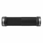 MANOPOLE DOPPIO COLLARINO IN ALLUMINIO ANODIZZ. ANTISC. NERO