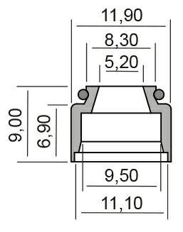 PARAOLIO VALVOLA YAMAHA 250 r.o.5H01211900-AP8122606
