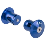 TAPPI MANUBRIO ALLOY DIAM. 17.5-19.5mm BLU ANODIZZATO