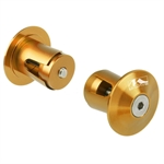 TAPPI MANUBRIO ALLOY DIAM. 17.5-19.5mm ORO ANODIZZATO