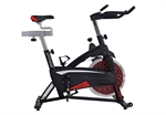SPIN BIKE MOD.517 VOLANO 18Kg-PIGNONE FISSO-PESO MAX 130Kg