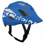 CASCO CICLO RAGAZZO/A X-CREW MIS. M (52-56cm) BLU