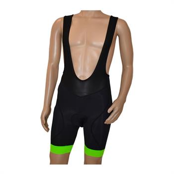 SALOPETTE ESTIVA STYLE NERO/VERDE MIS.S FONDELLO 3D GEL