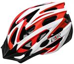 CASCO CICLISTA MV29 ROSSO BIANCO MIS.L