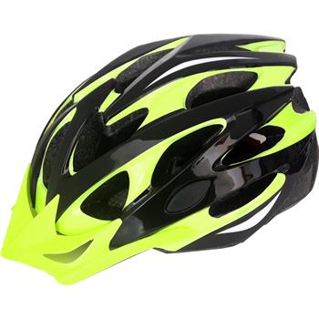 CASCO CICLISTA MV29 GIALLO FLUO/NERO MIS.L