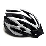 CASCO CICLISTA MV29 BIANCO NERO MIS.L