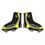 COPRISCARPE NERO GIALLO