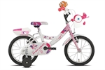 CICLO 14 BIMBA LILLY ACCIAIO 1V BIANCO ROSA