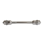 PERNO RUOTA ANTERIORE SPORT PIENO 130x5/16