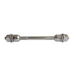 PERNO RUOTA ANTERIORE SPORT PIENO 130x5/16
