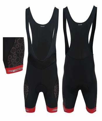 SALOPETTE EVOLUTION NERO/ROSSO DEKO