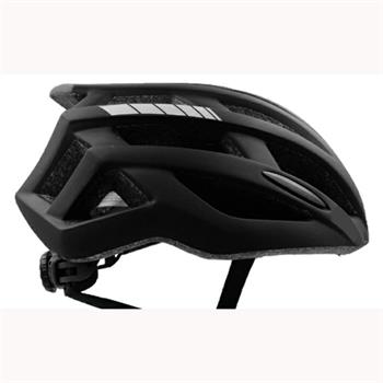 CASCO CICLISTA CITY DOUBLE NERO/BIANCO MIS. L