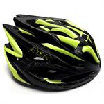 CASCO CICLISTA HB20 NERO GIALLO MIS. L