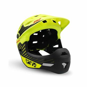 CASCO CICLO CARVE MIS.S GIALLO