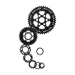 CASSETTA 9V M990 MTB 11-40 NERA