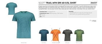 T-SHIRT COTONE SCOTT AZZURRO//GRIGIO/BLU TG.VARIE