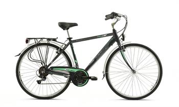 CICLO UOMO 28 FRECCIA 6 VELOCITA' ALLOY ANTRACITE VERDE